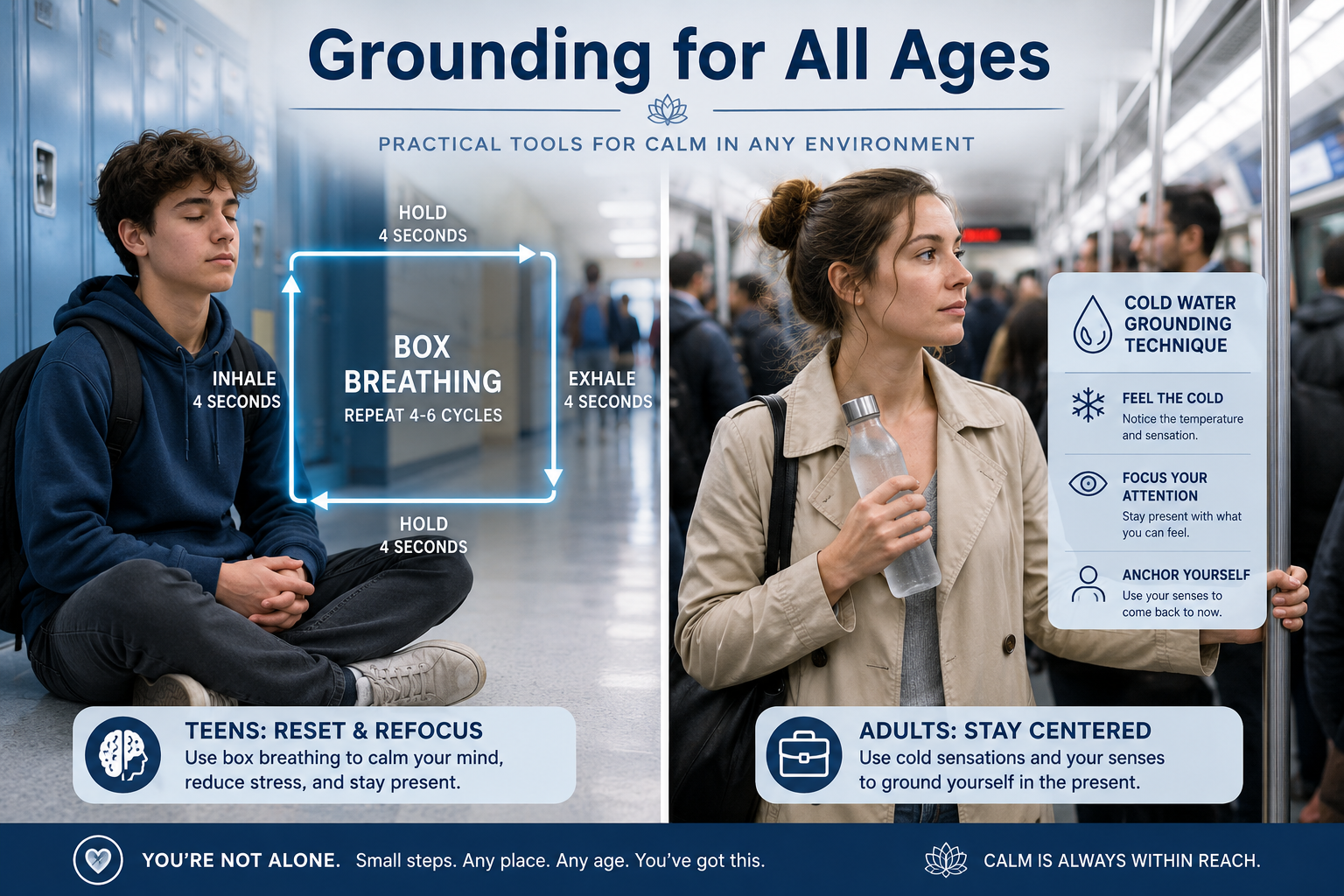 Grounding Techniques for Hypervigilance in Crowded Public Spaces 3 Grounding Techniques That Work for Kids and Teenagers