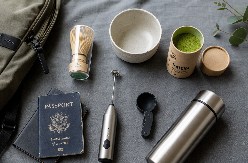 Making Matcha on the Road: The Minimalist Travel Kit 2 Key Takeaways