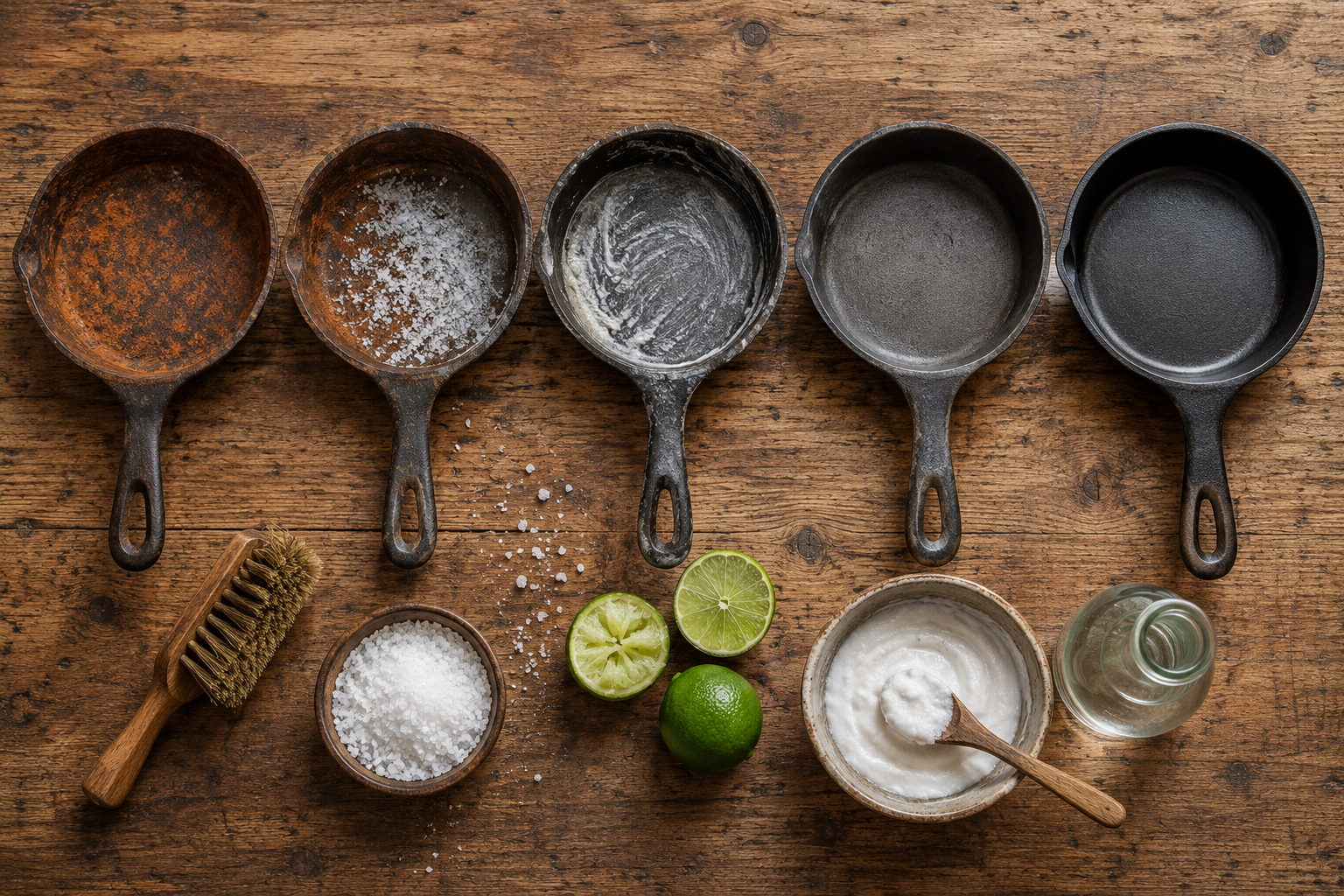 How to Safely De-Rust Antique Iron Cookware Without Using Harsh Chemicals 2 How Long Does It Take to Remove Rust Using Natural Methods